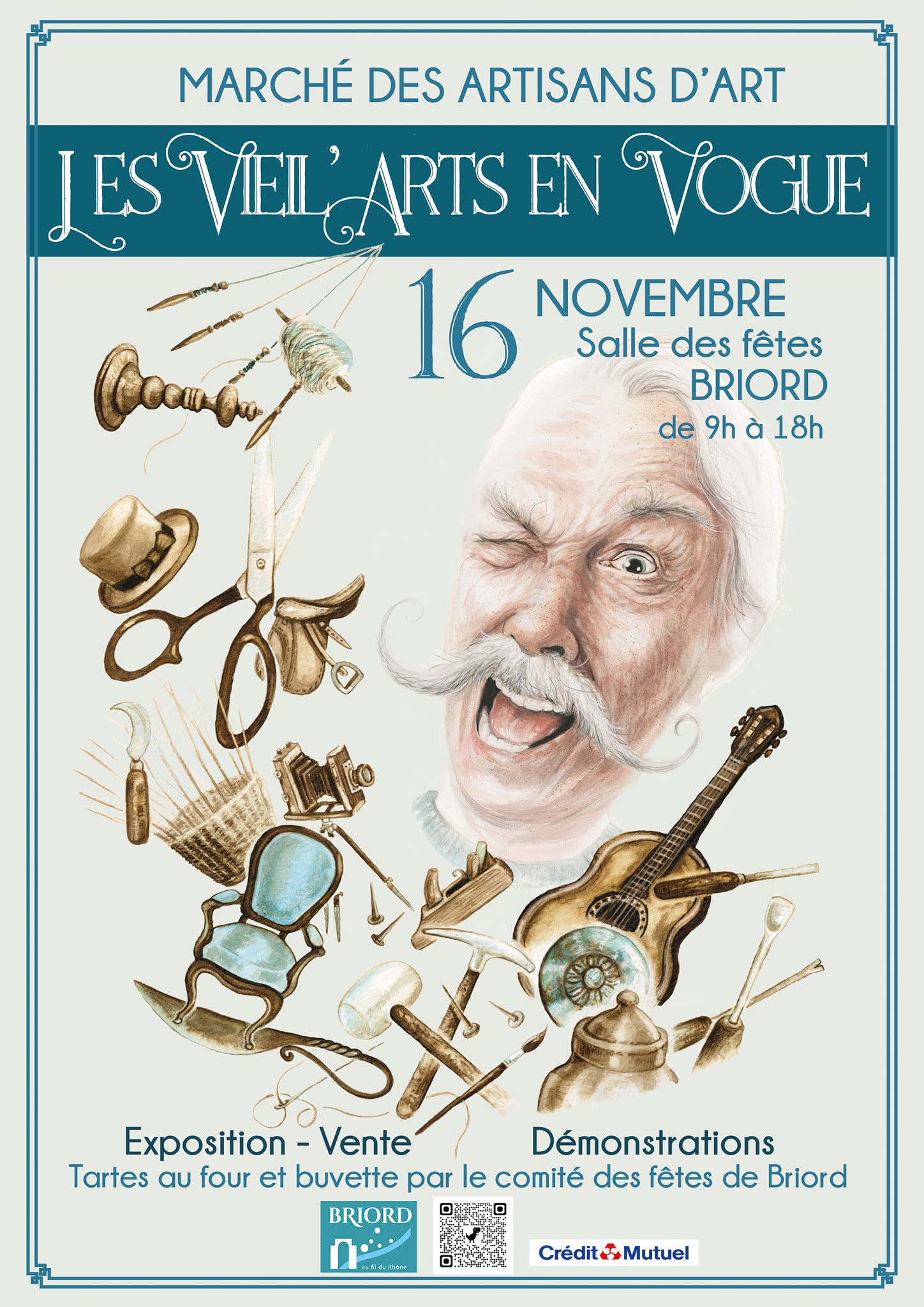 Affiche marché arisanal